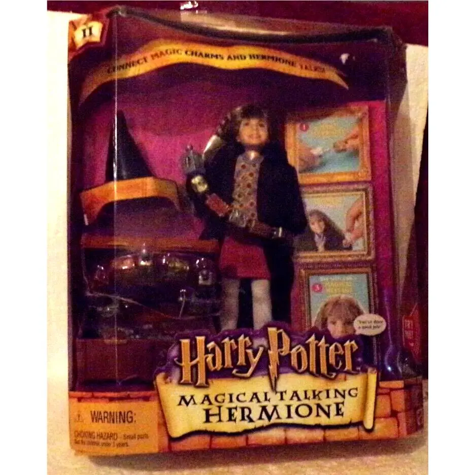 Look Mattel 55246 Harry Potter Magical Talking Hermione Doll