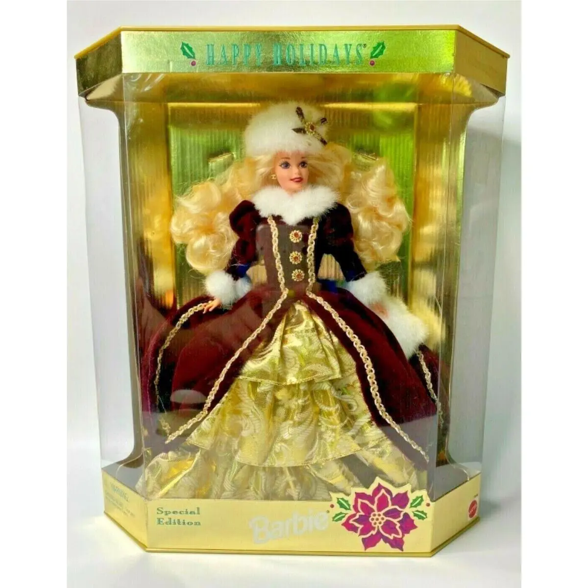 1996 Happy Holidays Barbie Special Edition