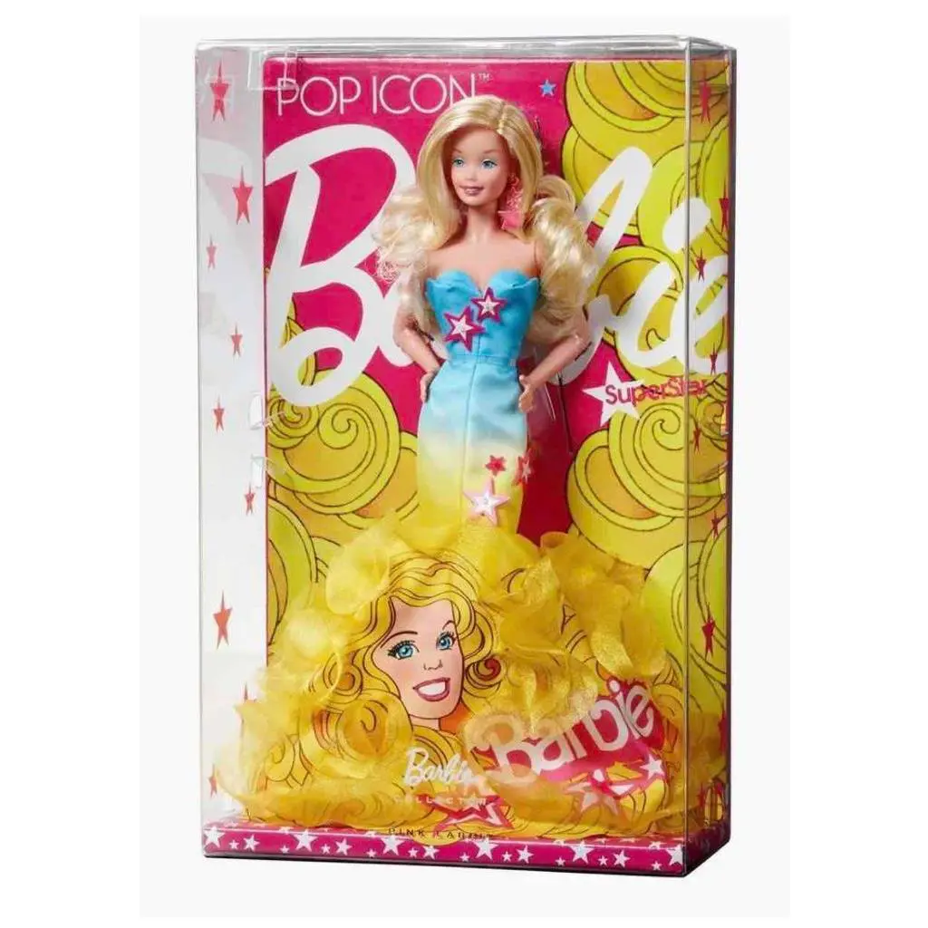 2010 Pop Icon Superstar Barbie Pink Label Mattel R4543 Nrfb