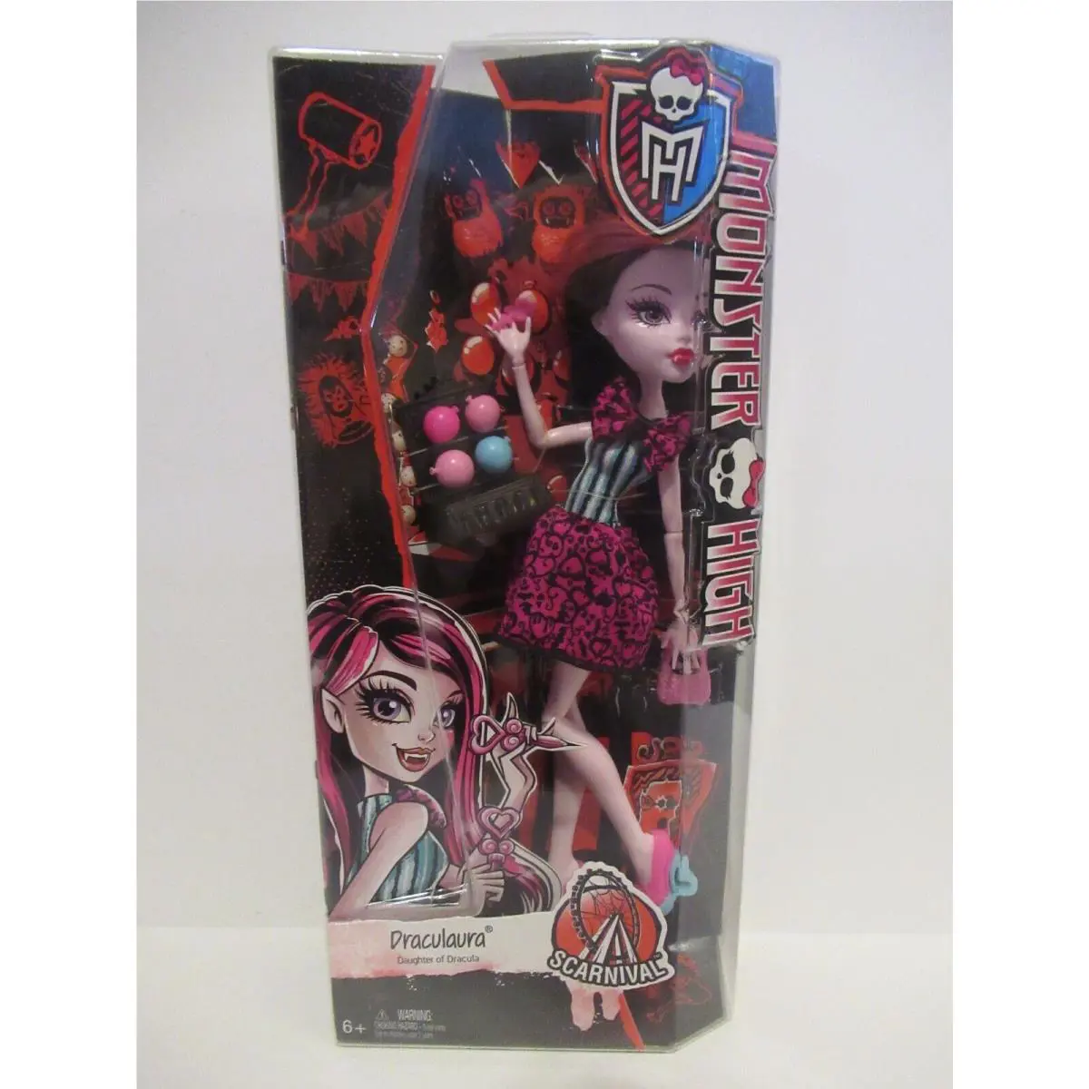 Monster High Scarnival Draculaura Doll Mattel 2015 New/sealed