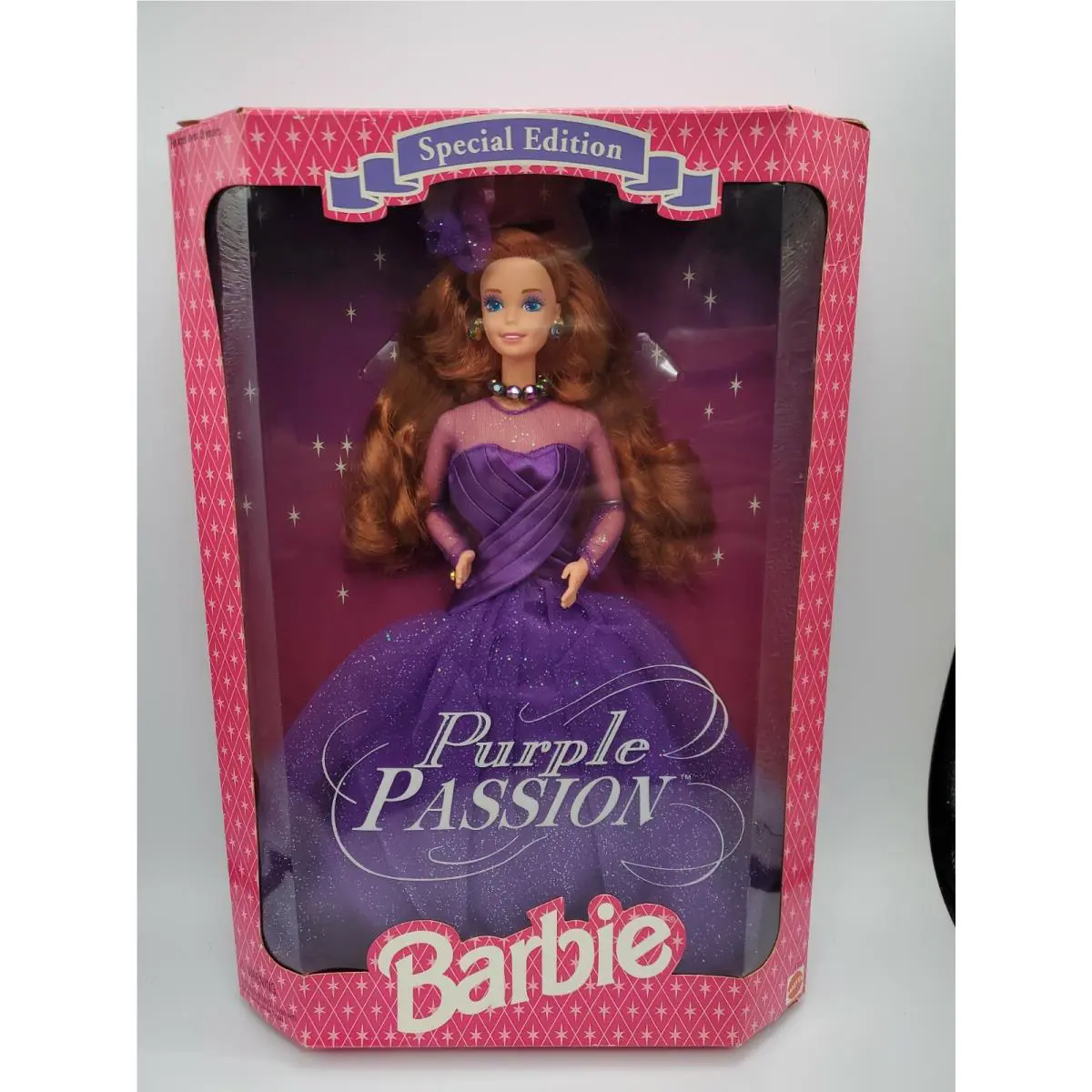 Purple Passion Barbie Doll Special Edition 13555 Mattel 1995 Purple Dress