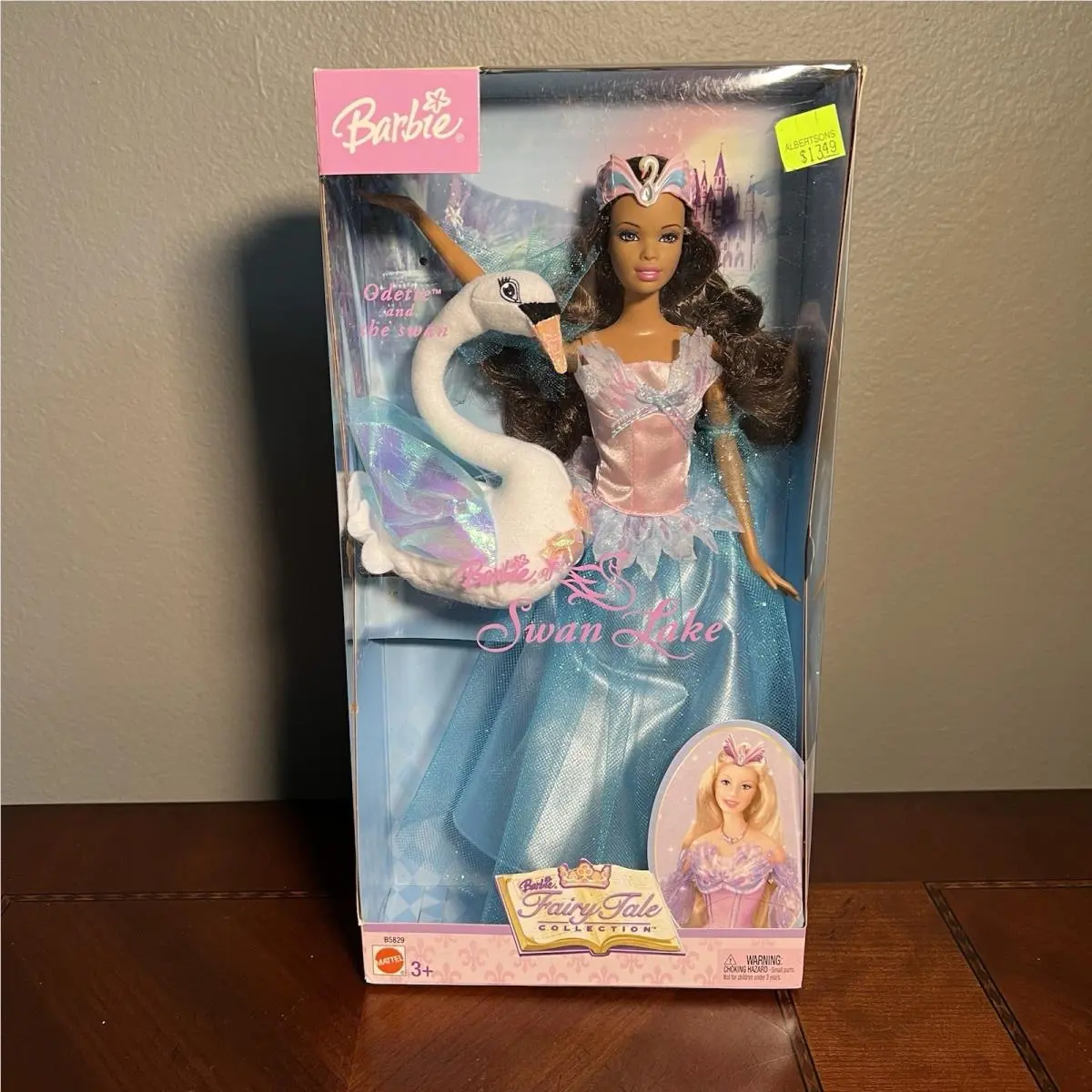 Barbie Fairy Tale Odette The Swan of Swan Lake Doll Mattel 2003 B5829