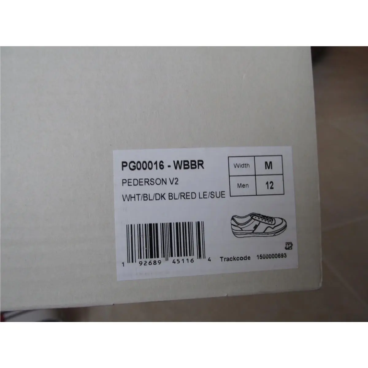 Original Penguin shoes - PEDERSON V2 - PEDERSON - PG00016-WBBR - White 4