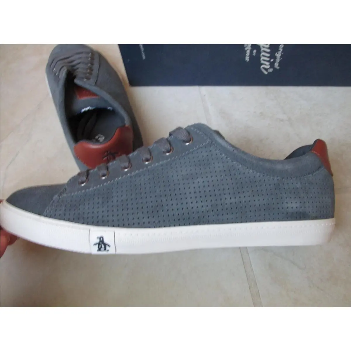 Original Penguin shoes - DAN - DAN - OP100585 - Gray 0