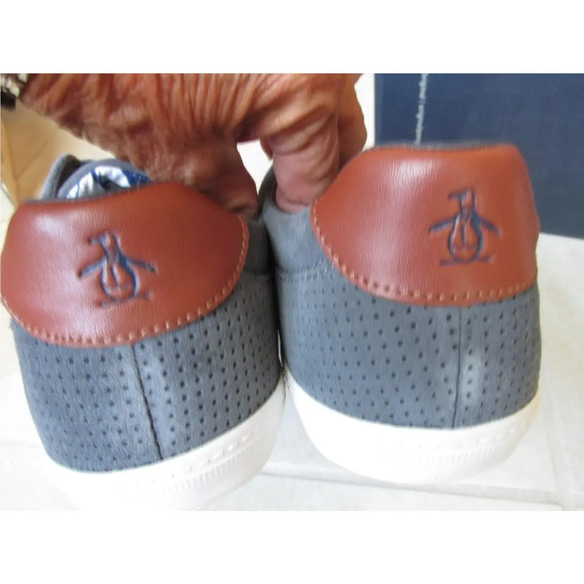 Original Penguin shoes - DAN - DAN - OP100585 - Gray 1