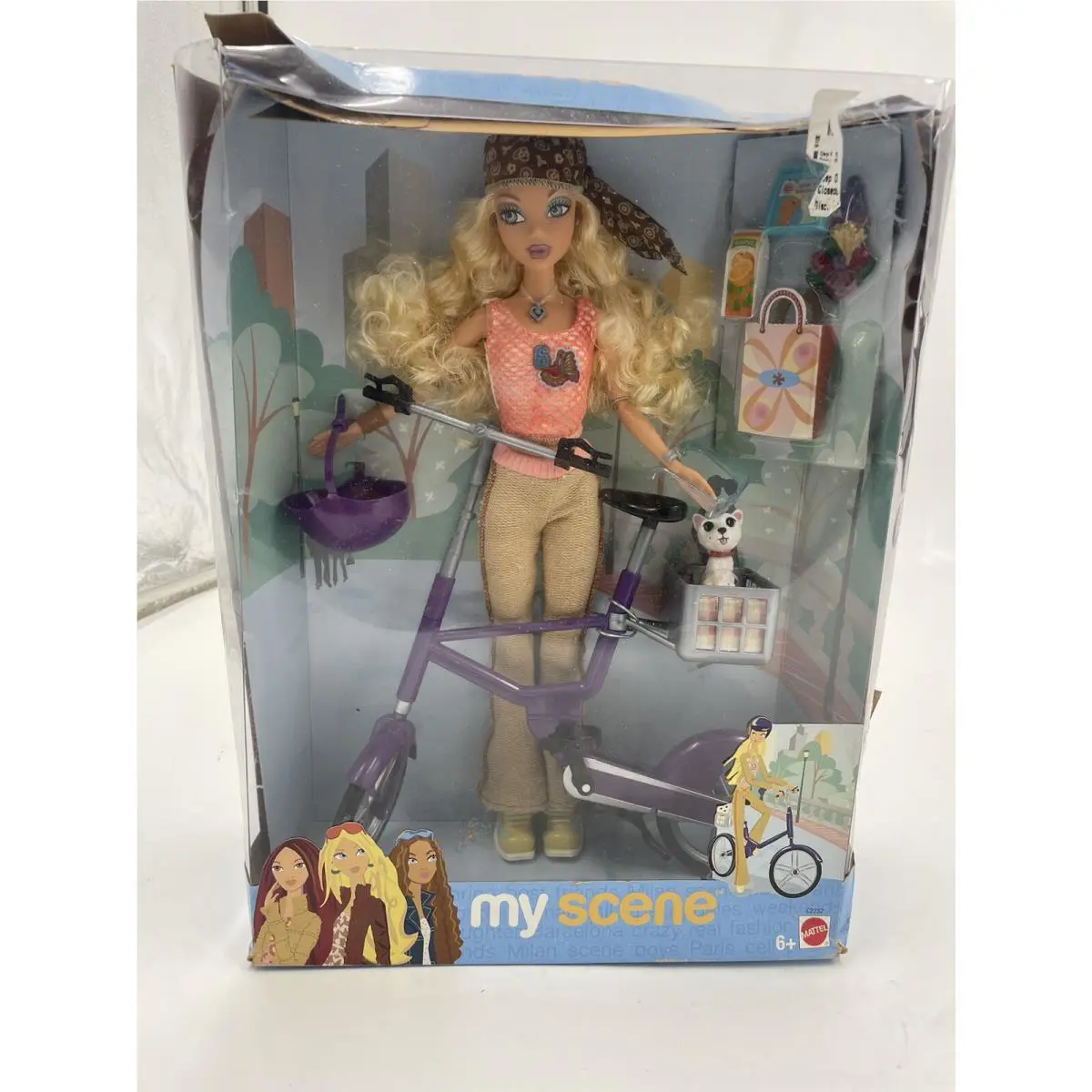 2003 MY Scene A Ride IN The Park MY City Bike Barbie Mattel