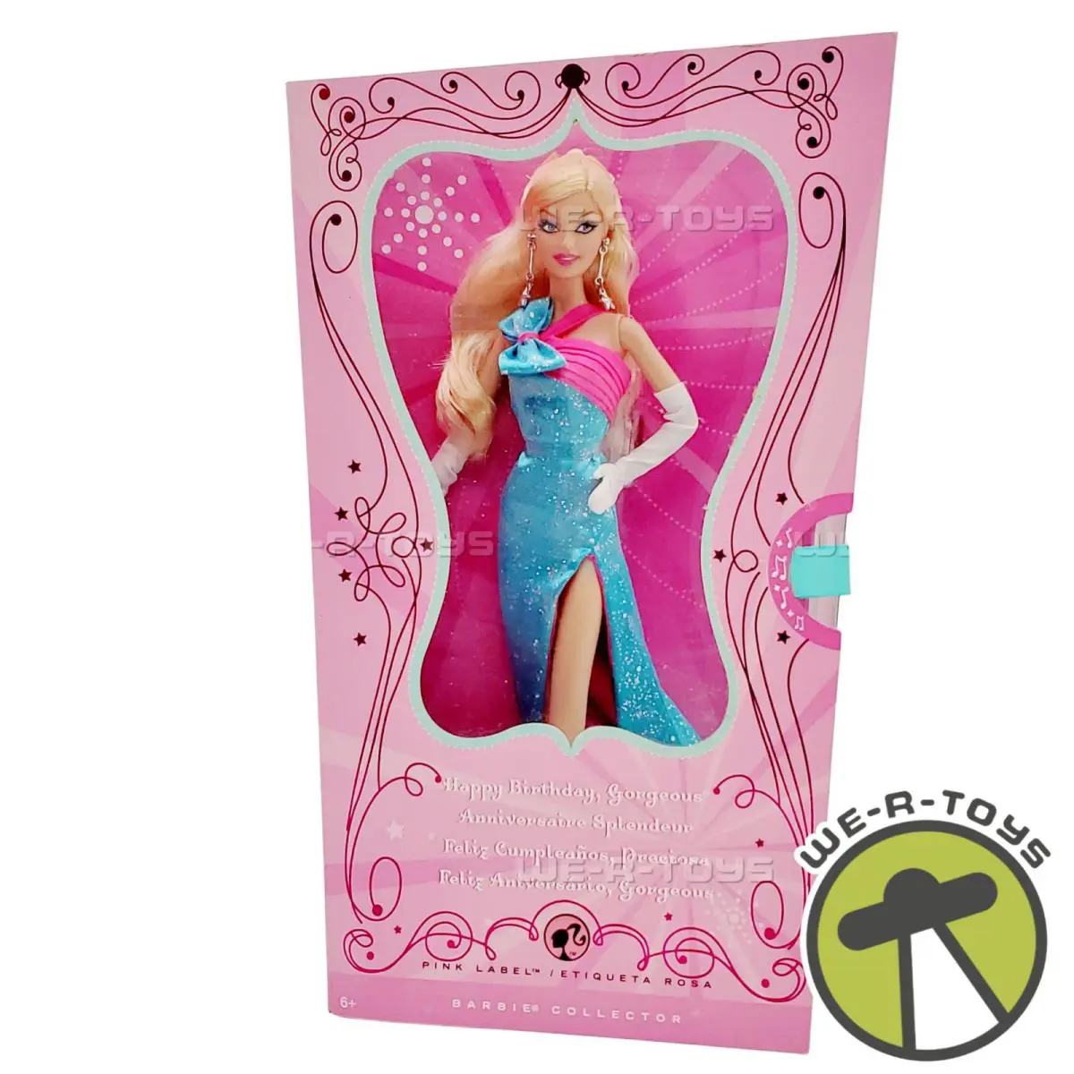 Barbie Happy Birthday Gorgeous Doll 2008 Mattel N3930