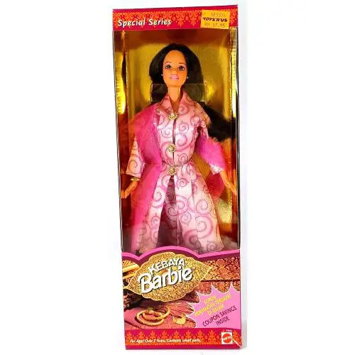 Barbie Kebaya Barbie Doll 1998 Malaysia Exclusive Special Ed Mattel 23454
