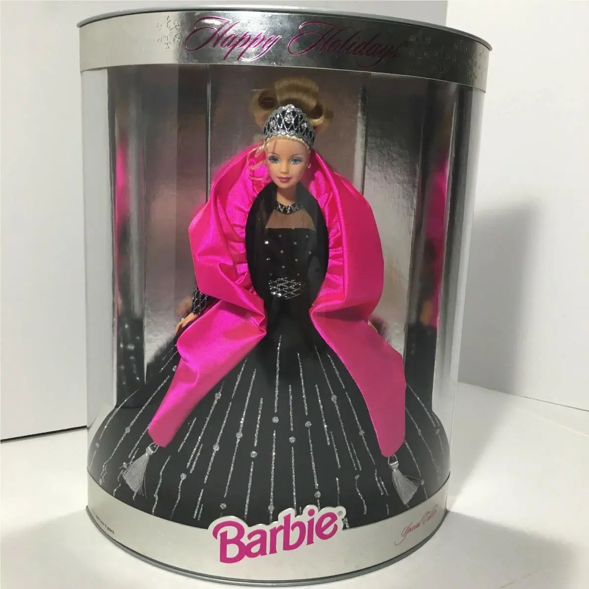 Vintage 1998 Happy Holidays Barbie Doll Special Edition 20200 Christmas Mattel