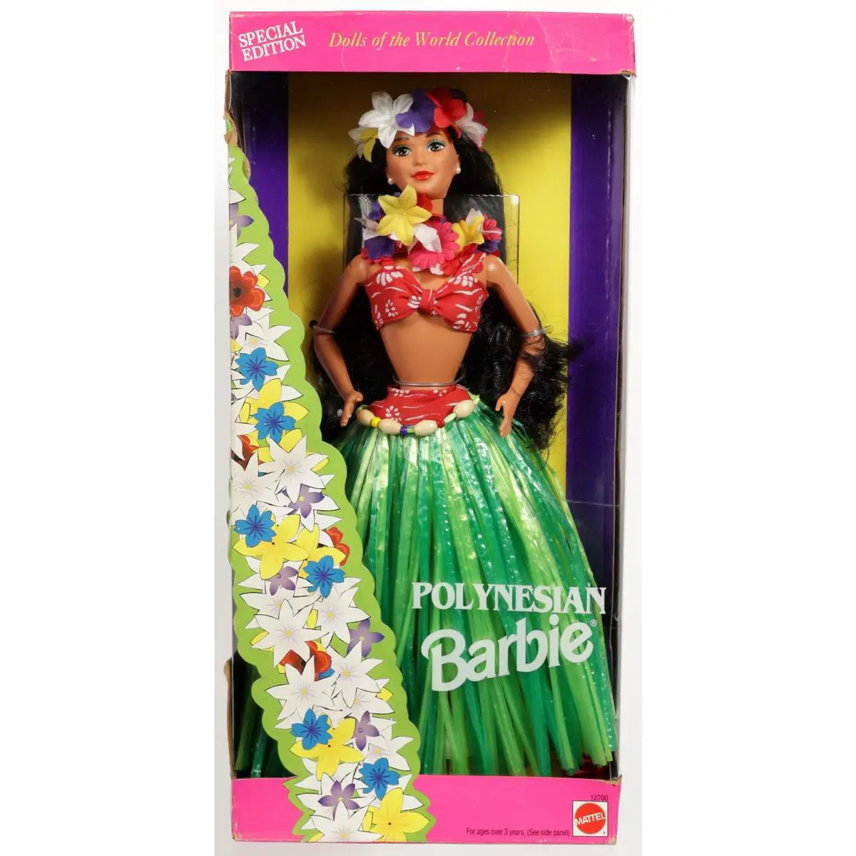 Polynesian Barbie Special Edition Dolls of The World Collection 12700 Nrfb 1994