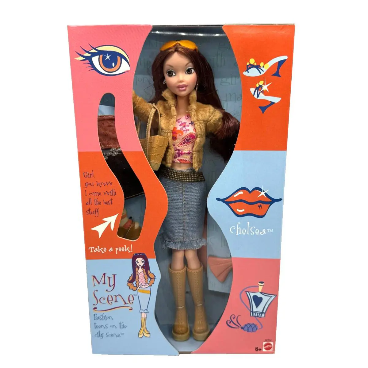 BK Barbie Doll 2002 MY Scene Chelsea B2232