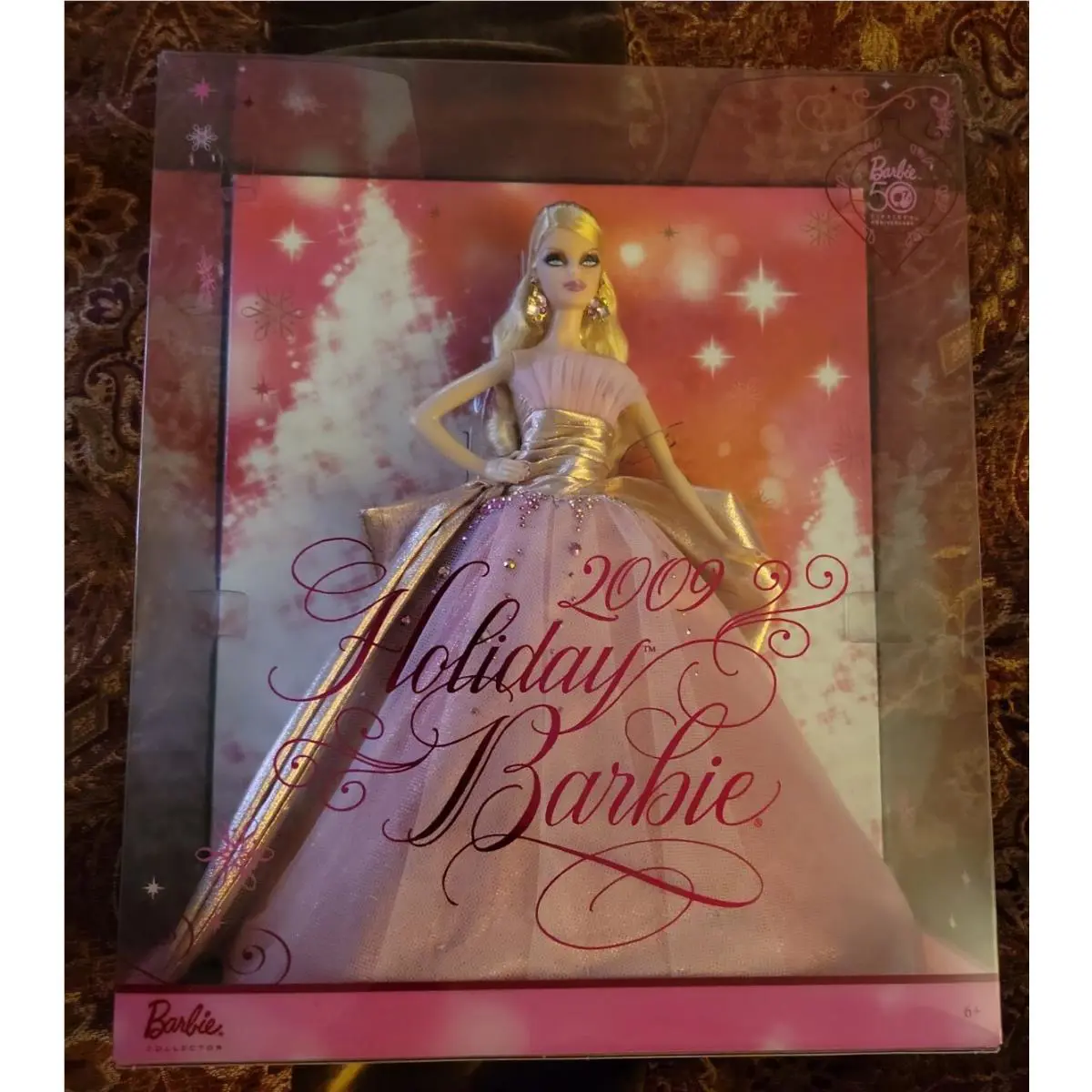 2009 Mattel Holiday Barbie 50th Anniversary