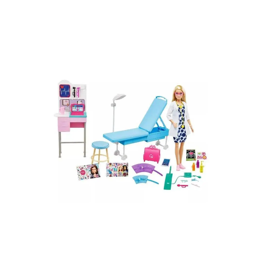 Barbie Medical Doctor Doll Playset with Accessories For Kids 3 Years and Up