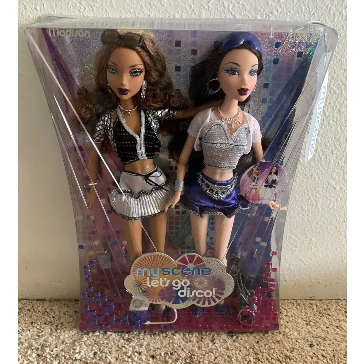 2006 Mattel MY Scene Let`s GO Disco Madison and Nolee Rare/htf/nrfb