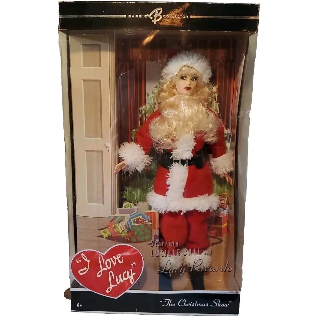 Barbie Collector I Love Lucy The Christmas Show Lucille Ball as Santa 2006 K4558