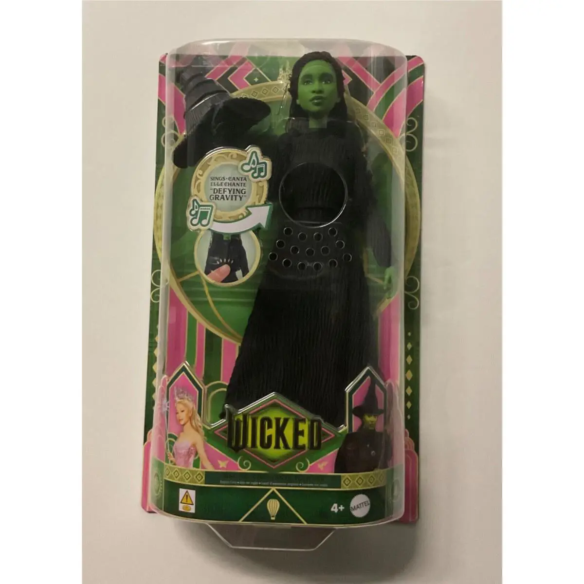 Collectible Wicked Movie Singing Elphaba Doll Url Misprint Error