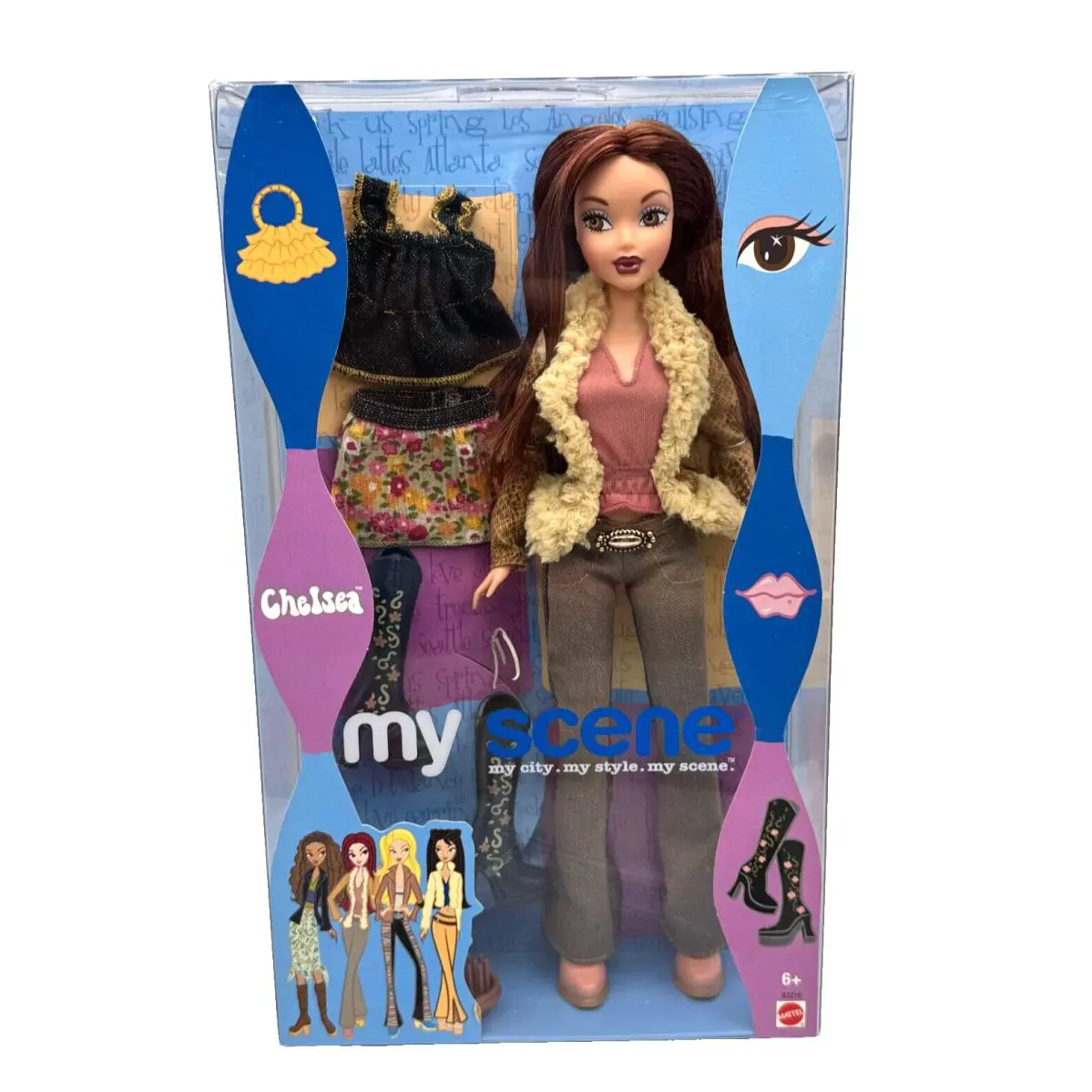 BK Barbie Doll 2003 MY Scene Chelsea B3216