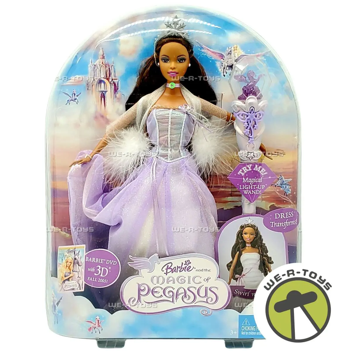 Barbie The Magic of Pegasus Princess Annika African American Doll Mattel G8400