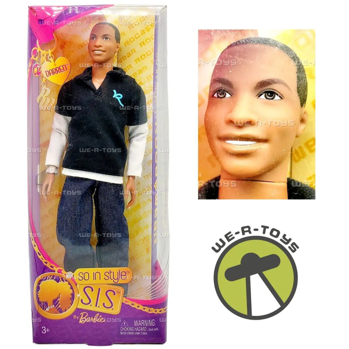 Barbie So In Style Rocawear Darren Doll 2009 Mattel T1331