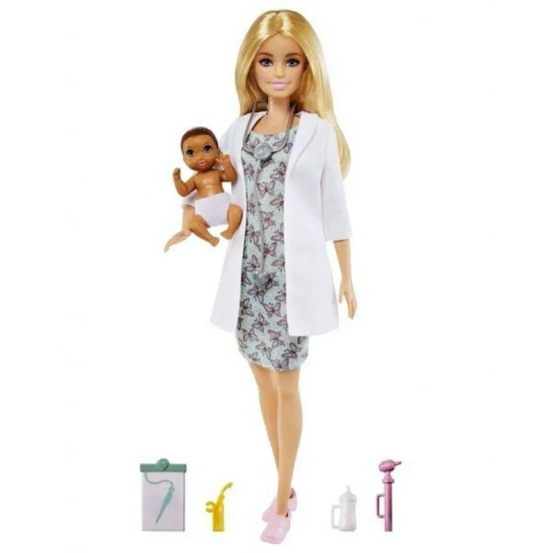 Mattel Barbie First Profession Doctor with a Baby GYJ98