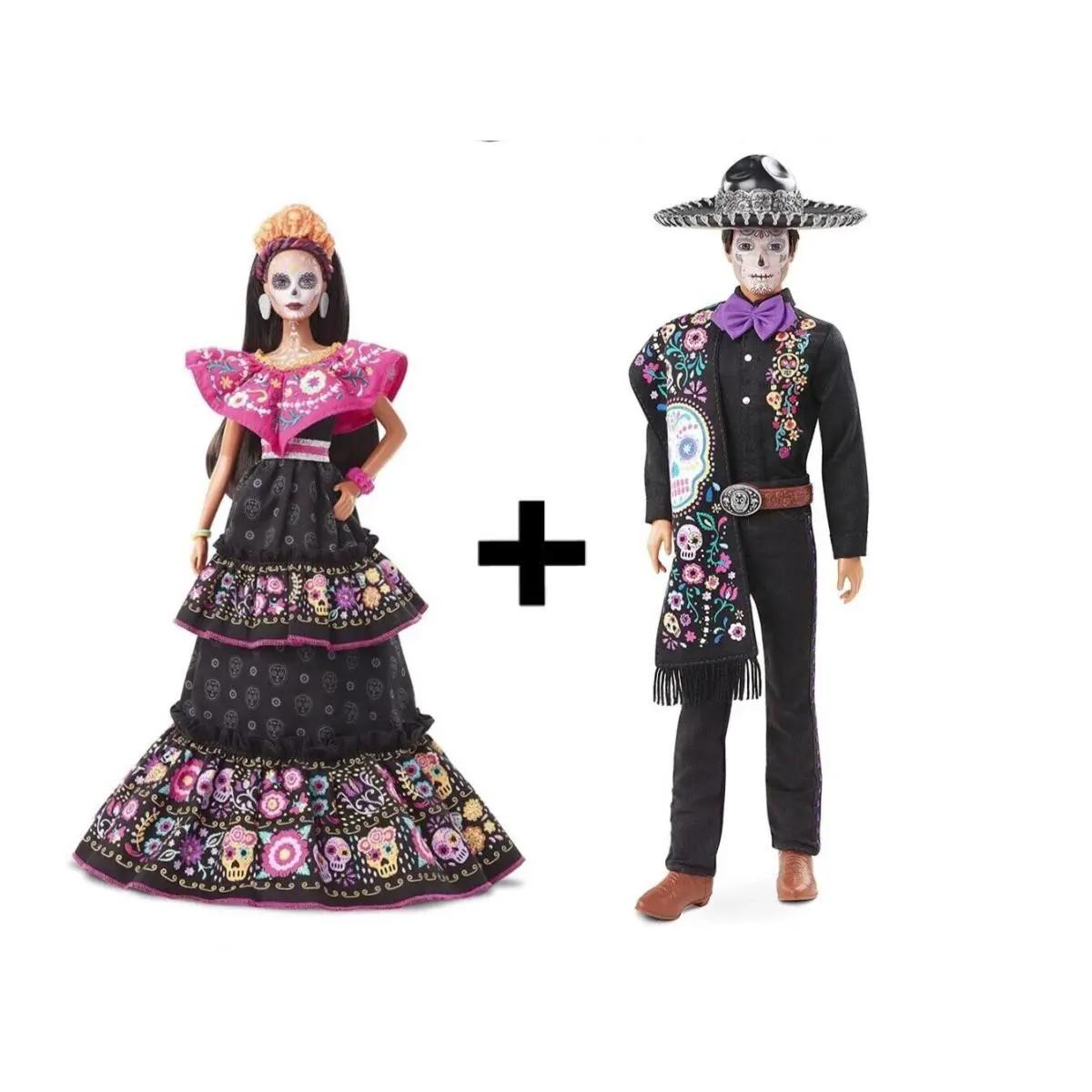 Barbie Couple Dia DE Los Muertos Doll 2021 Day OF The Dead