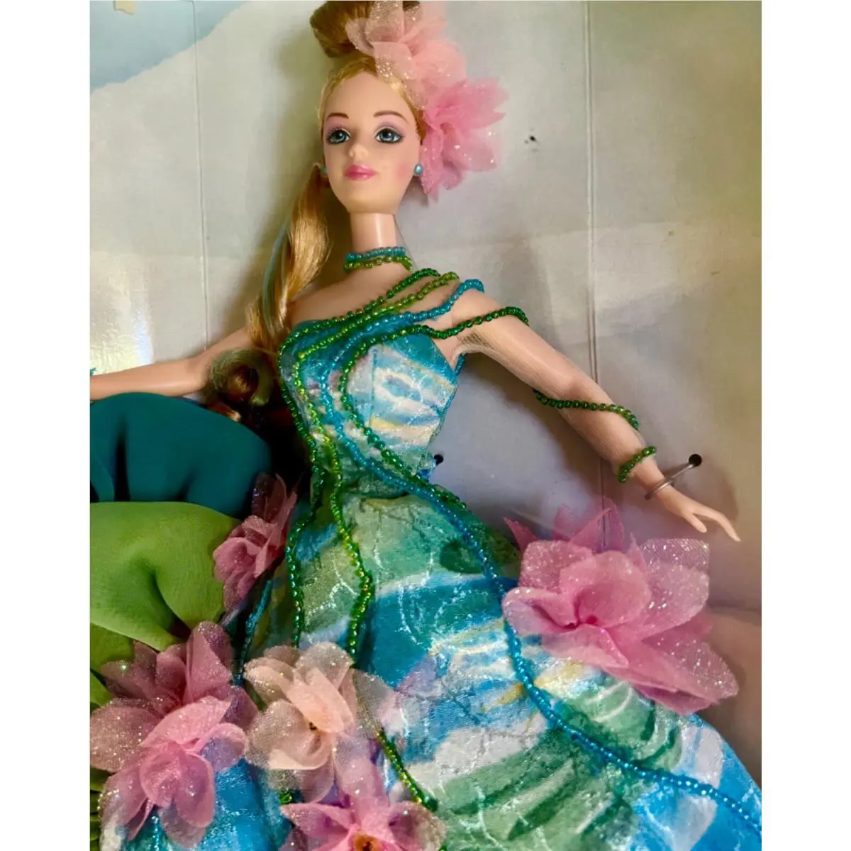 Barbie: Monet Water Lily 1997 17783 Rare Nrfb