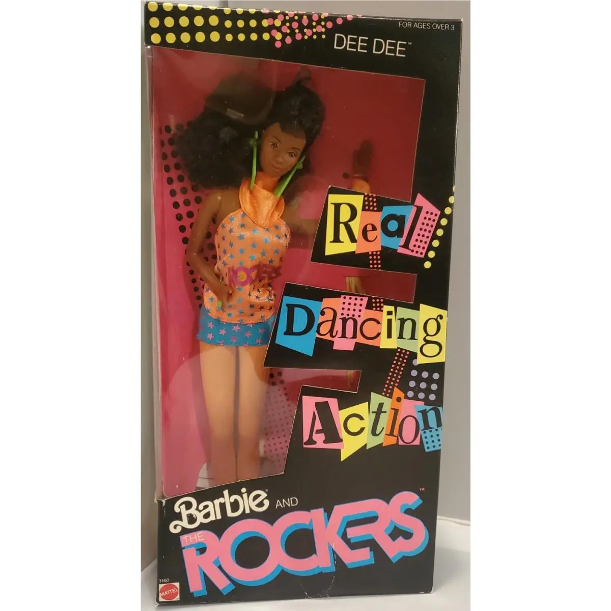 1986 Mattel Barbie and The Rockers Dee Dee Doll 2nd Edition 3160 Nrfb