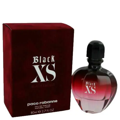 Black XS Paco Rabanne For Women 2.7 oz Edp Perfume