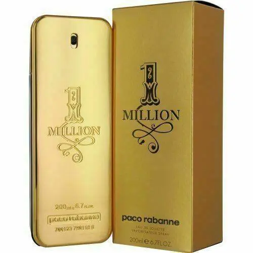 1 Million by Paco Rabbane 6.8 oz Edt Eau de Toilette For Men