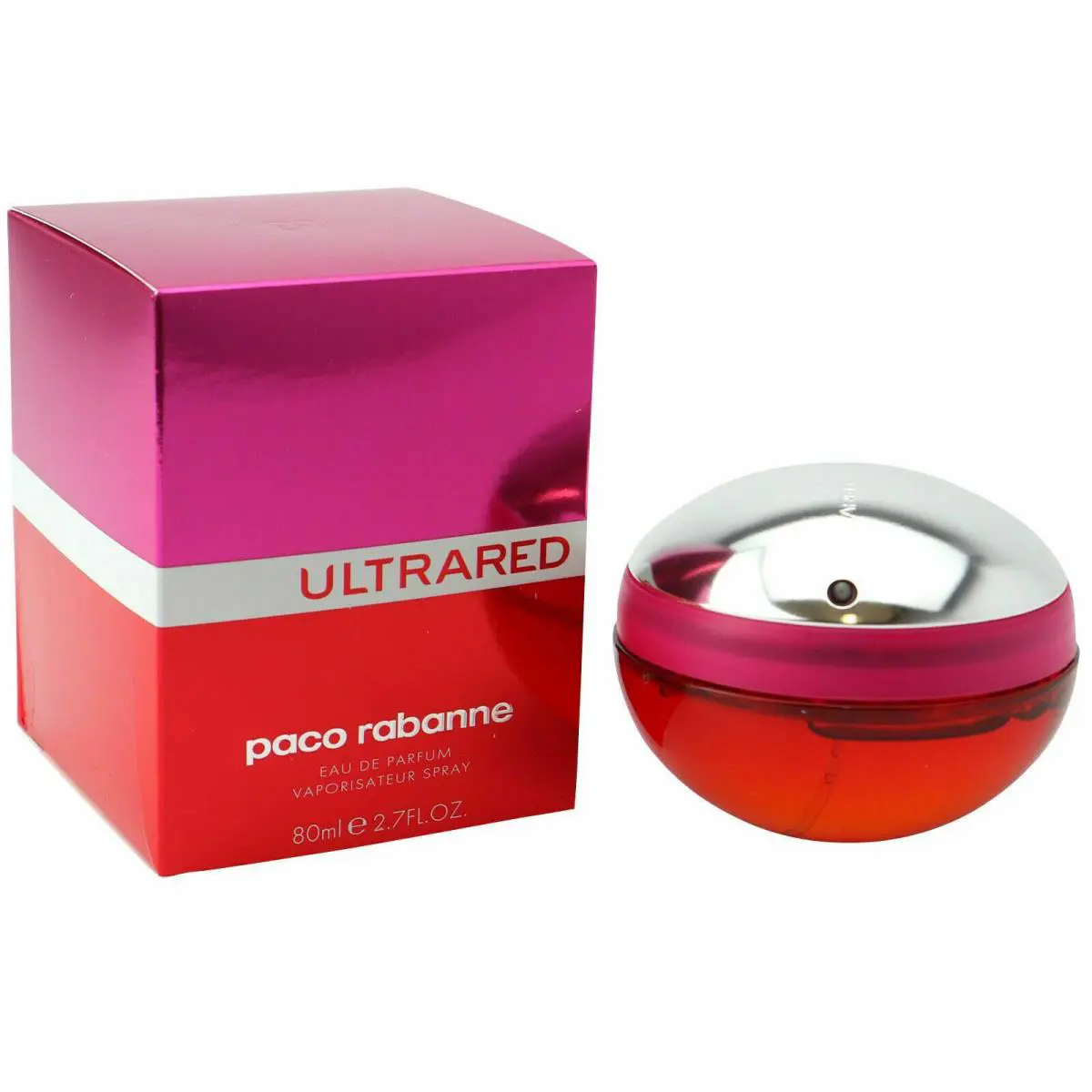 Ultrared by Paco Rabanne Edp For Woman 2.7 oz Rare Perfume