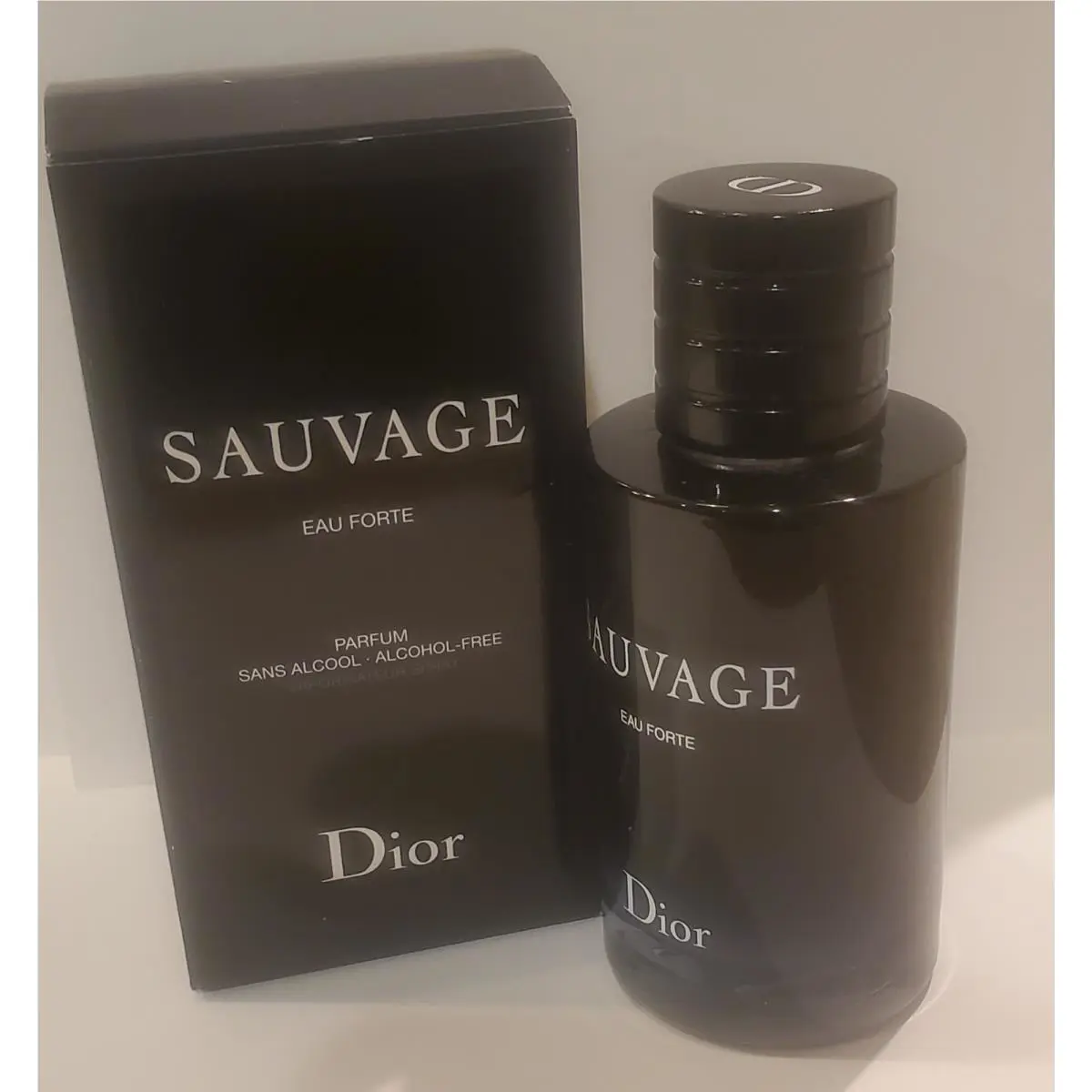 Dior Sauvage Eau Forte 3.4 oz Parfum Spray Open Slightly Imperfet Box
