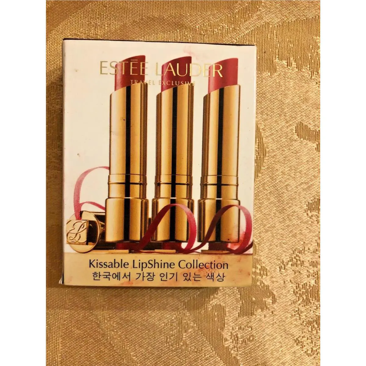 Estee Lauder Kissable Lipshine Collection Set OF 3 Majorca Catalina Shanghai