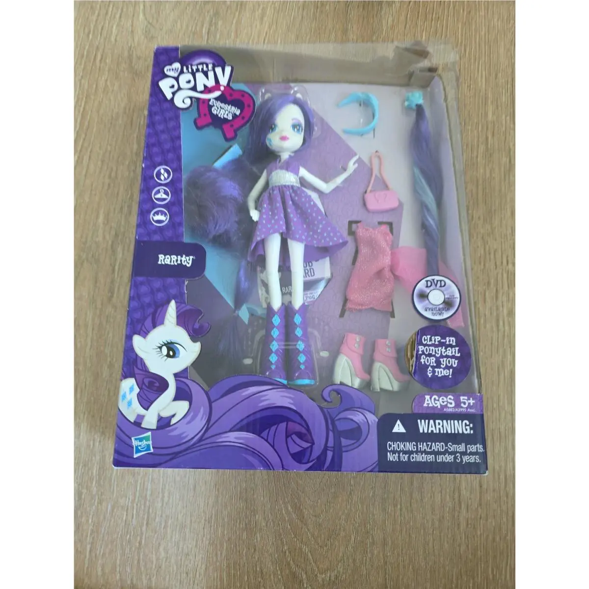 My Little Pony Equestria Girls 2013 Rarity Ages Read