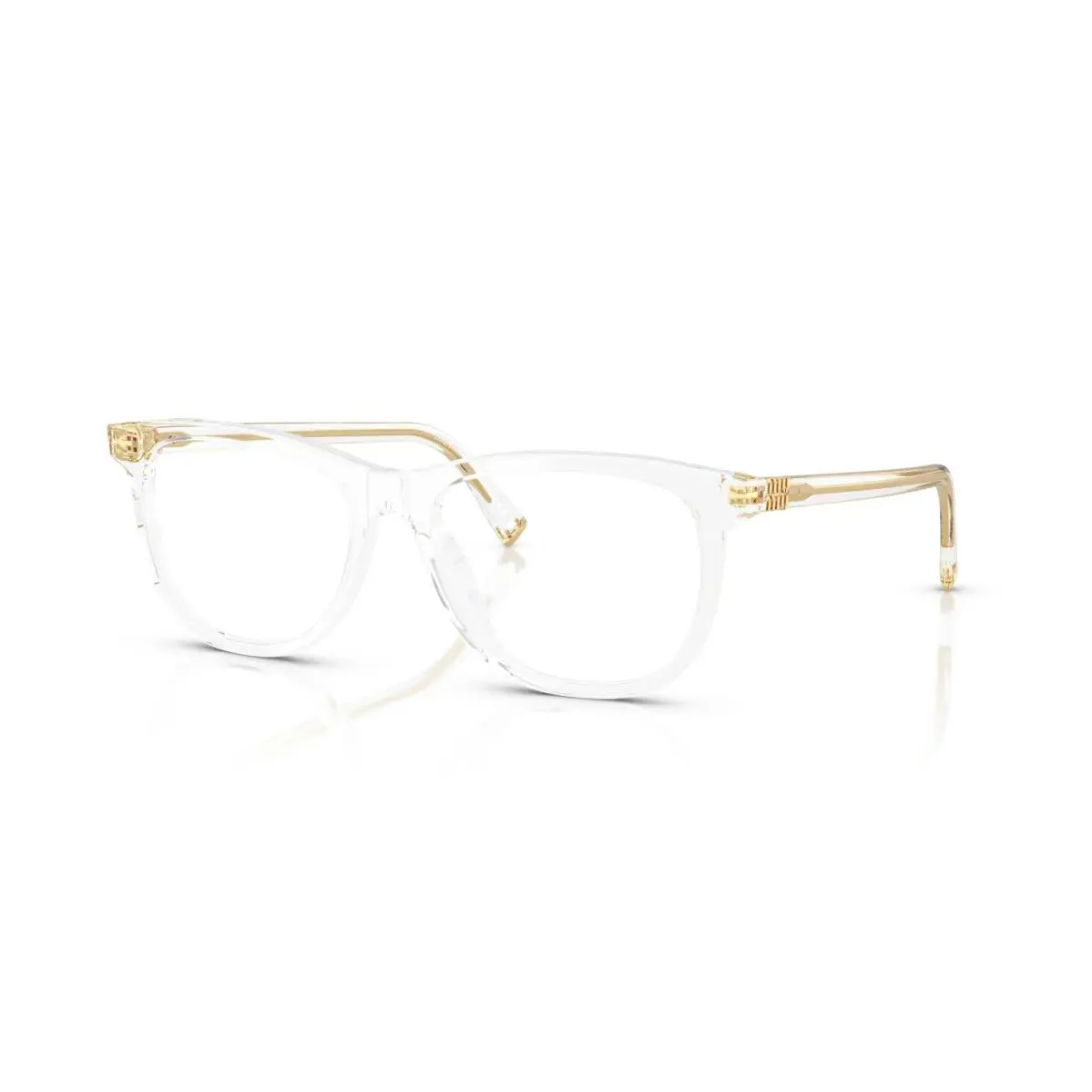 Miu Miu MU 01WV Transparent 15Z-1O1 Eyeglasses