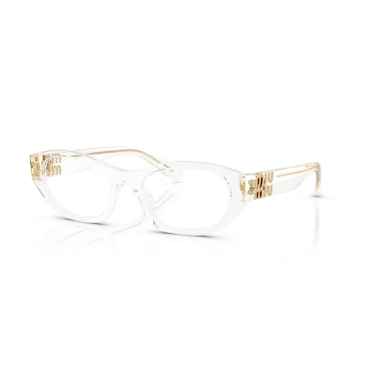 Miu Miu MU 03WV Transparent 15Z-1O1 Eyeglasses
