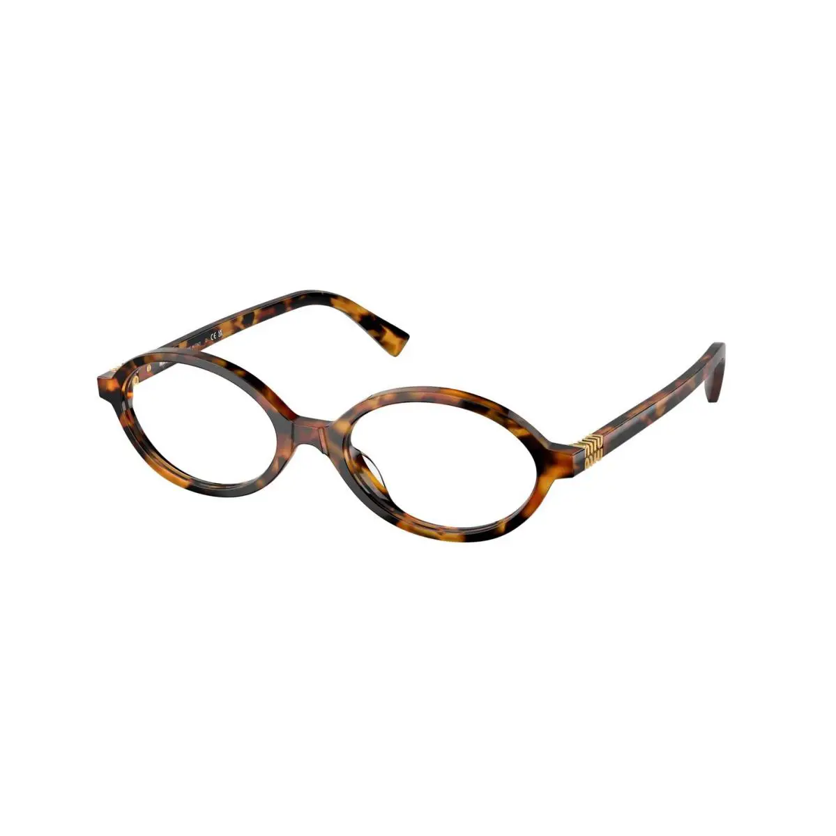 Miu Miu Vmu 01XV Honey Havana VAU-1O1 Eyeglasses