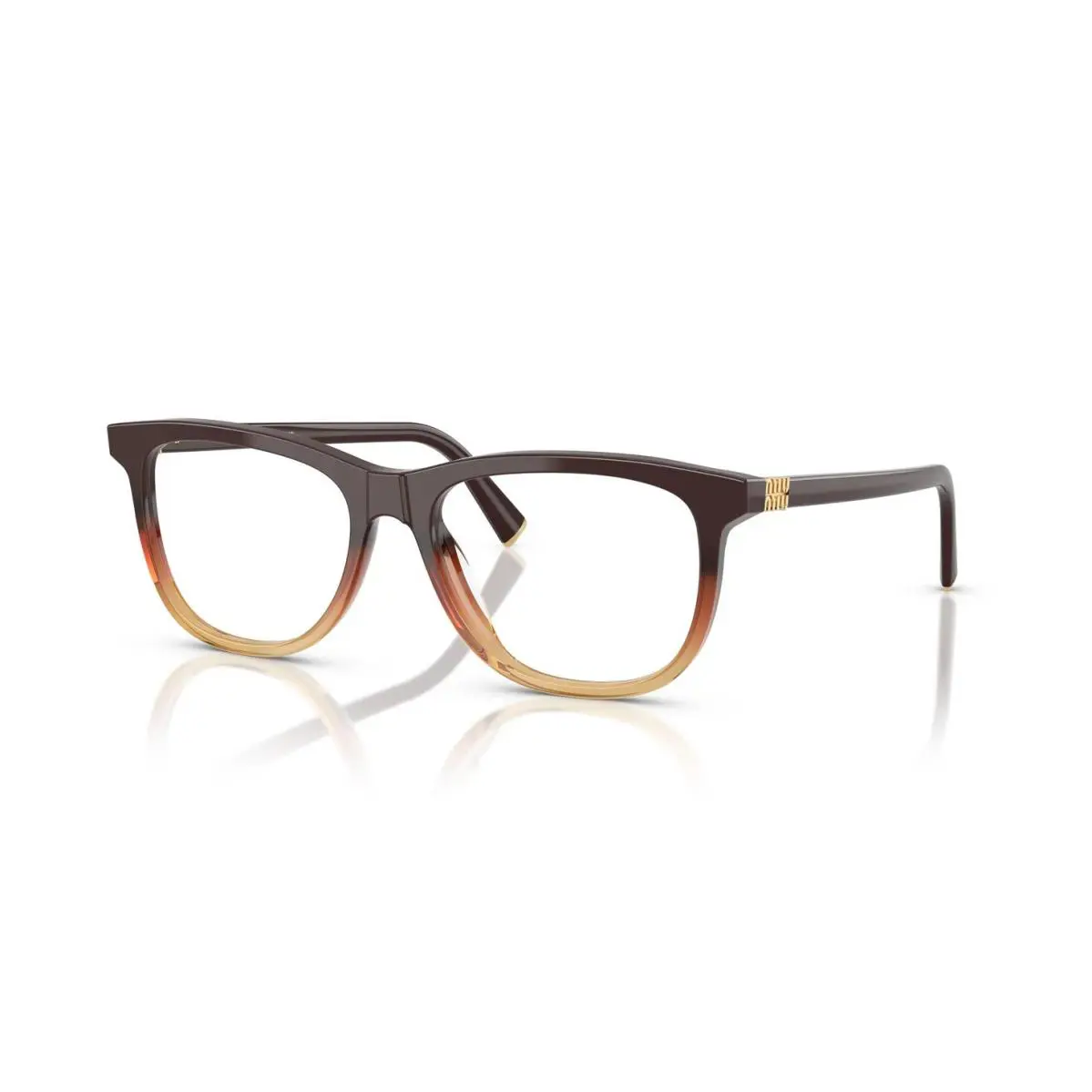 Miu Miu MU 01WV Brown Shaded 24C-1O1 Eyeglasses