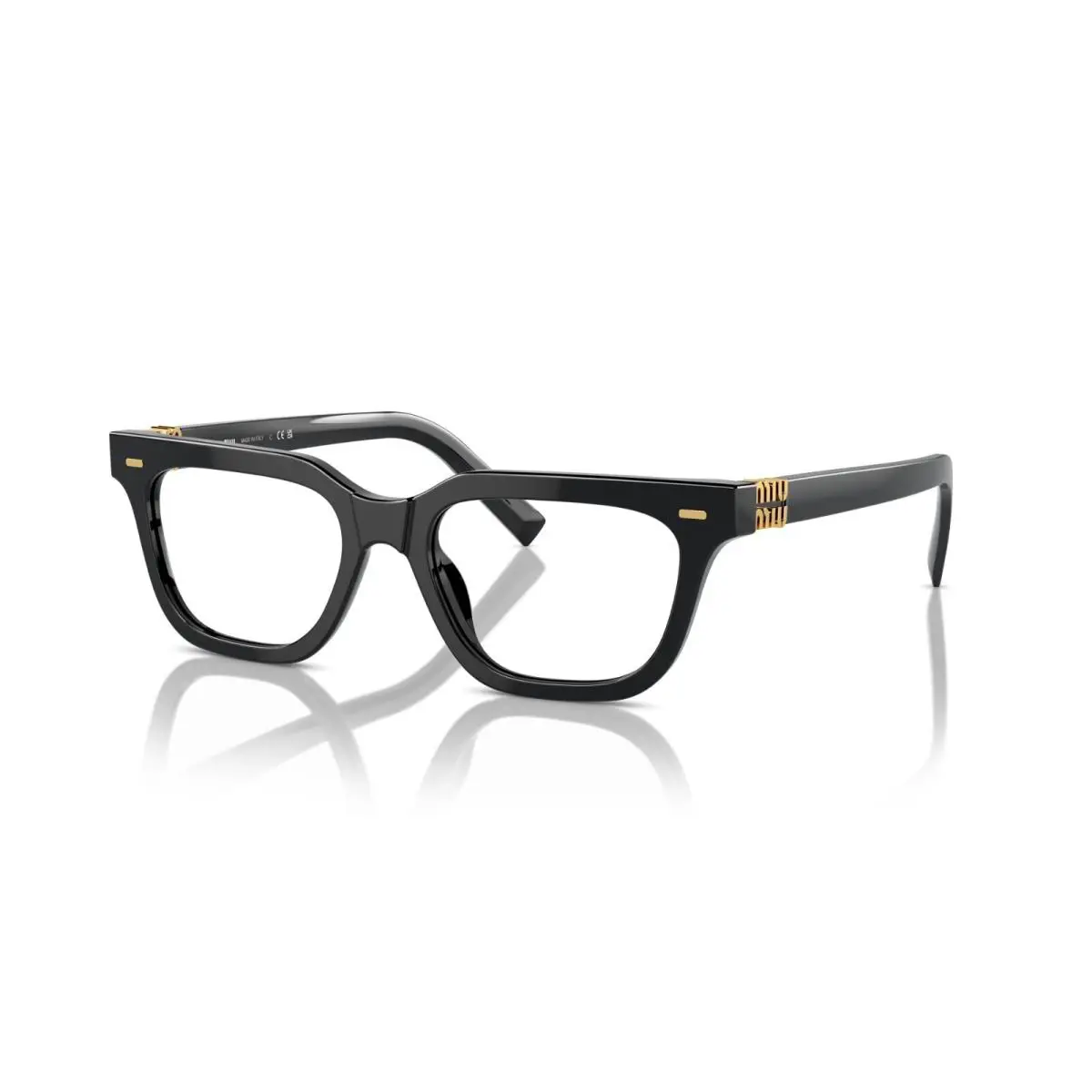 Miu Miu Vmu 07XV Black 16K-1O1 53mm Eyeglasses