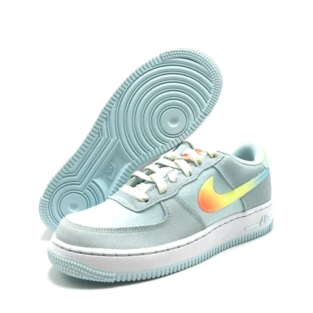 Nike shoes - Nike Air Force 1 GS - Blue 4