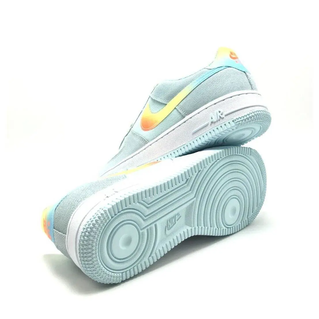 Nike shoes - Nike Air Force 1 GS - Blue 12