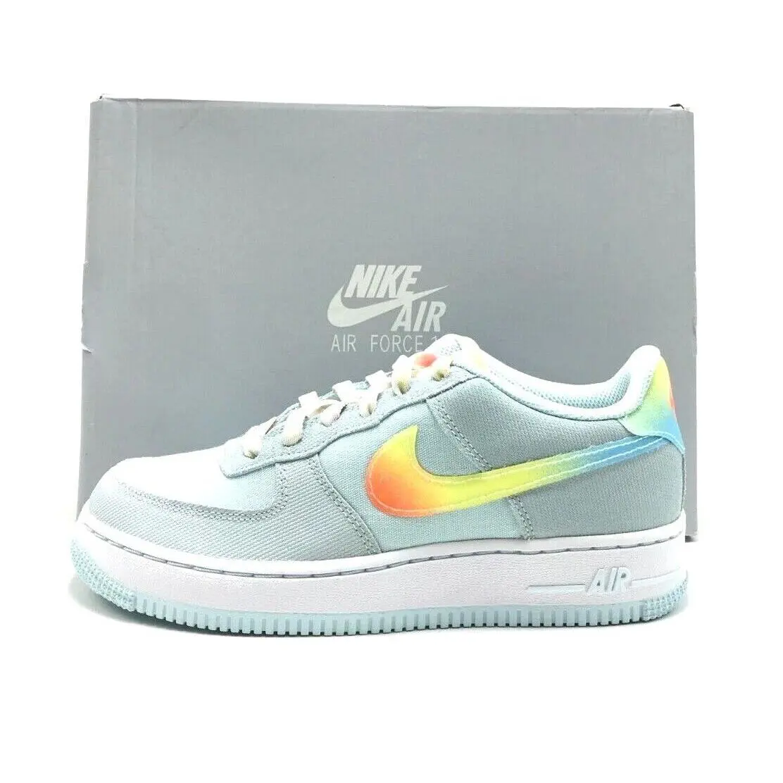 Nike shoes - Nike Air Force 1 GS - Blue 6