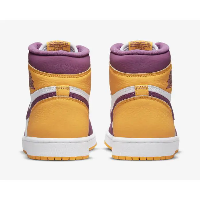 Nike shoes - Nike Air Jordan 1 High OG - 555088 706 - Yellow 6
