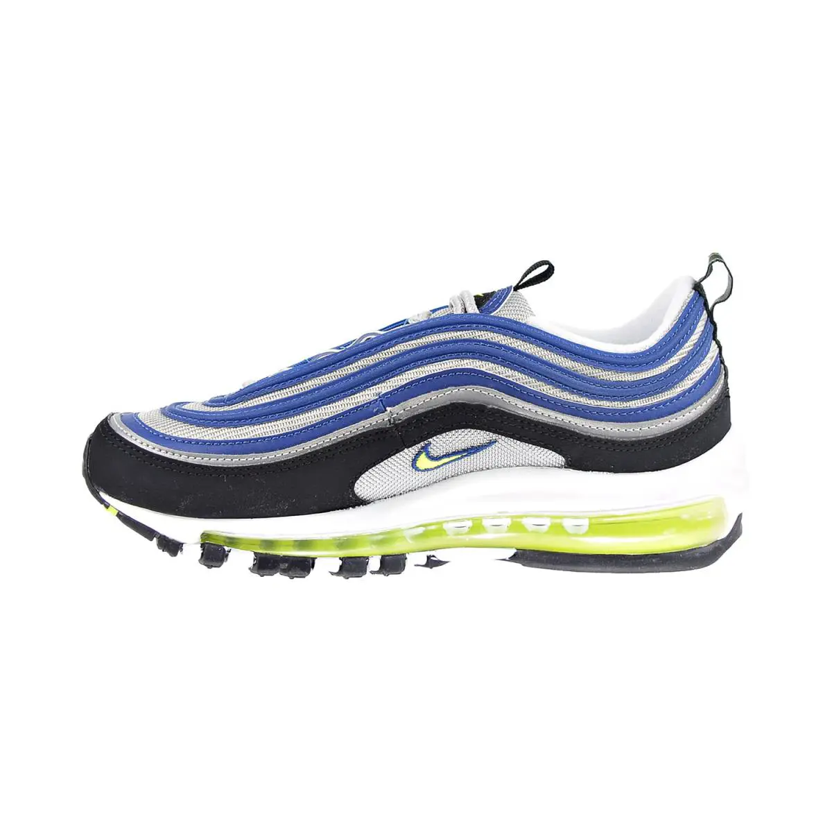 Nike shoes - Blue-Voltage Yellow 2