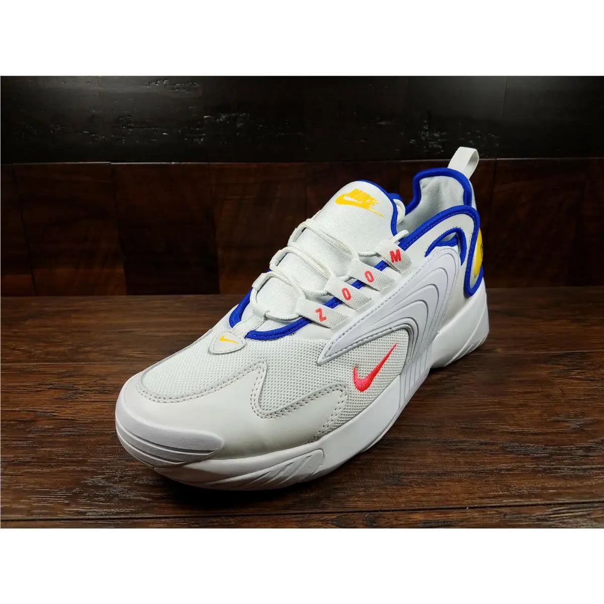 Nike shoes - Nike Zoom 2K - Zoom - AO0269-005 - Platinum Tint / Bright Crimson, Manufacturer: Platinum Tint / Crimson 0