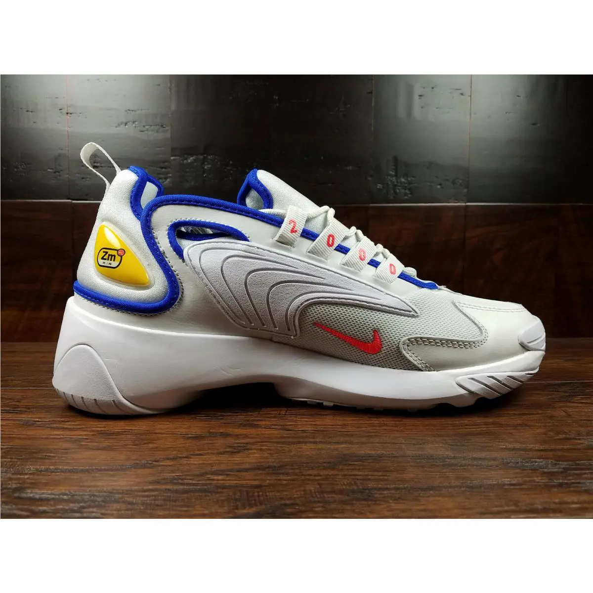Nike shoes - Nike Zoom 2K - Zoom - AO0269-005 - Platinum Tint / Bright Crimson, Manufacturer: Platinum Tint / Crimson 1