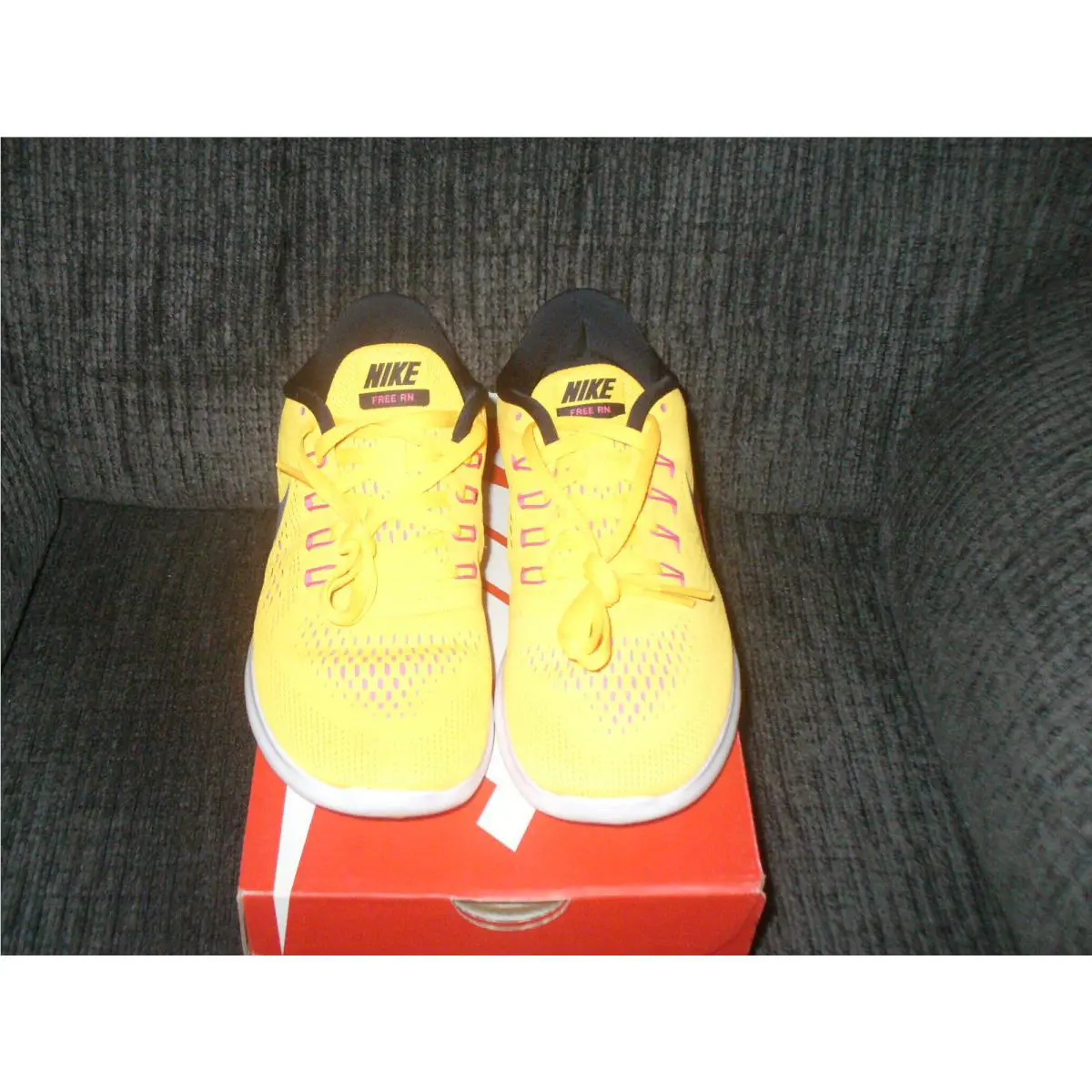 Nike shoes - Free Run - Free Run - 831509-400 - Orange/Black SWOOSH 0