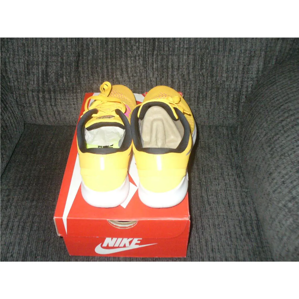 Nike shoes - Free Run - Free Run - 831509-400 - Orange/Black SWOOSH 4