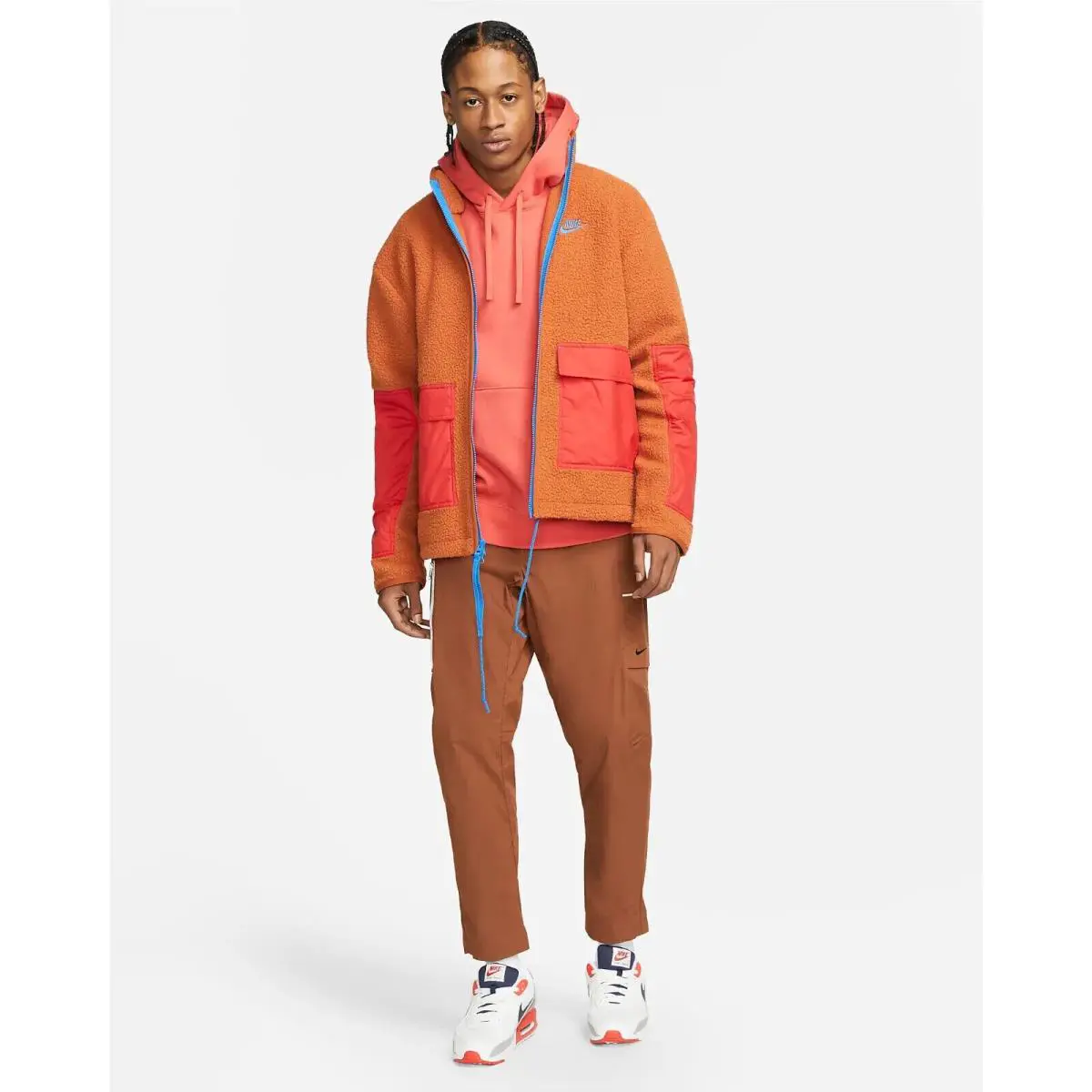 Nike clothing - Nike Sportswear - Sportswear - Orange, Blue 5