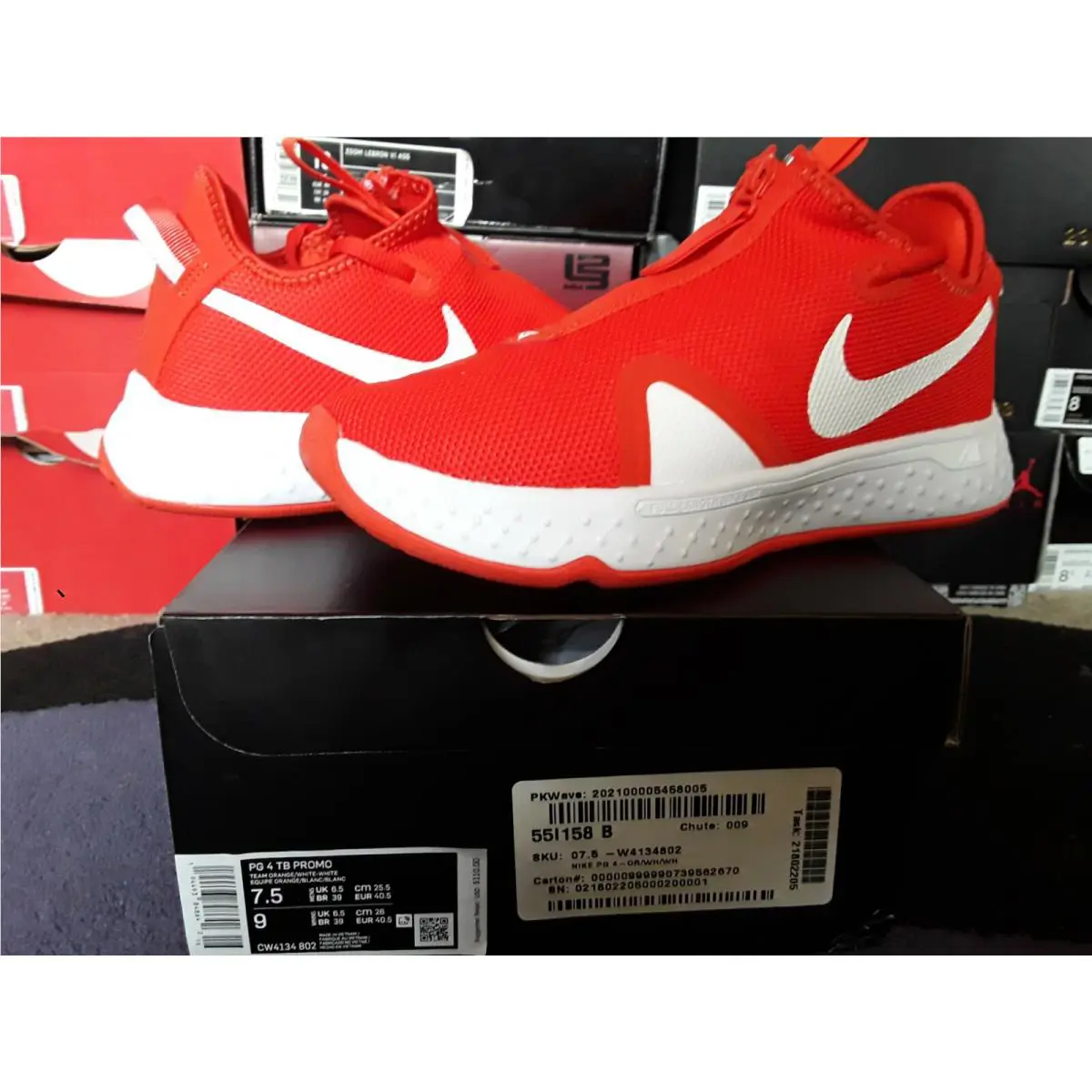 Nike shoes - Nike PG - CW4134 802 - Orange 0