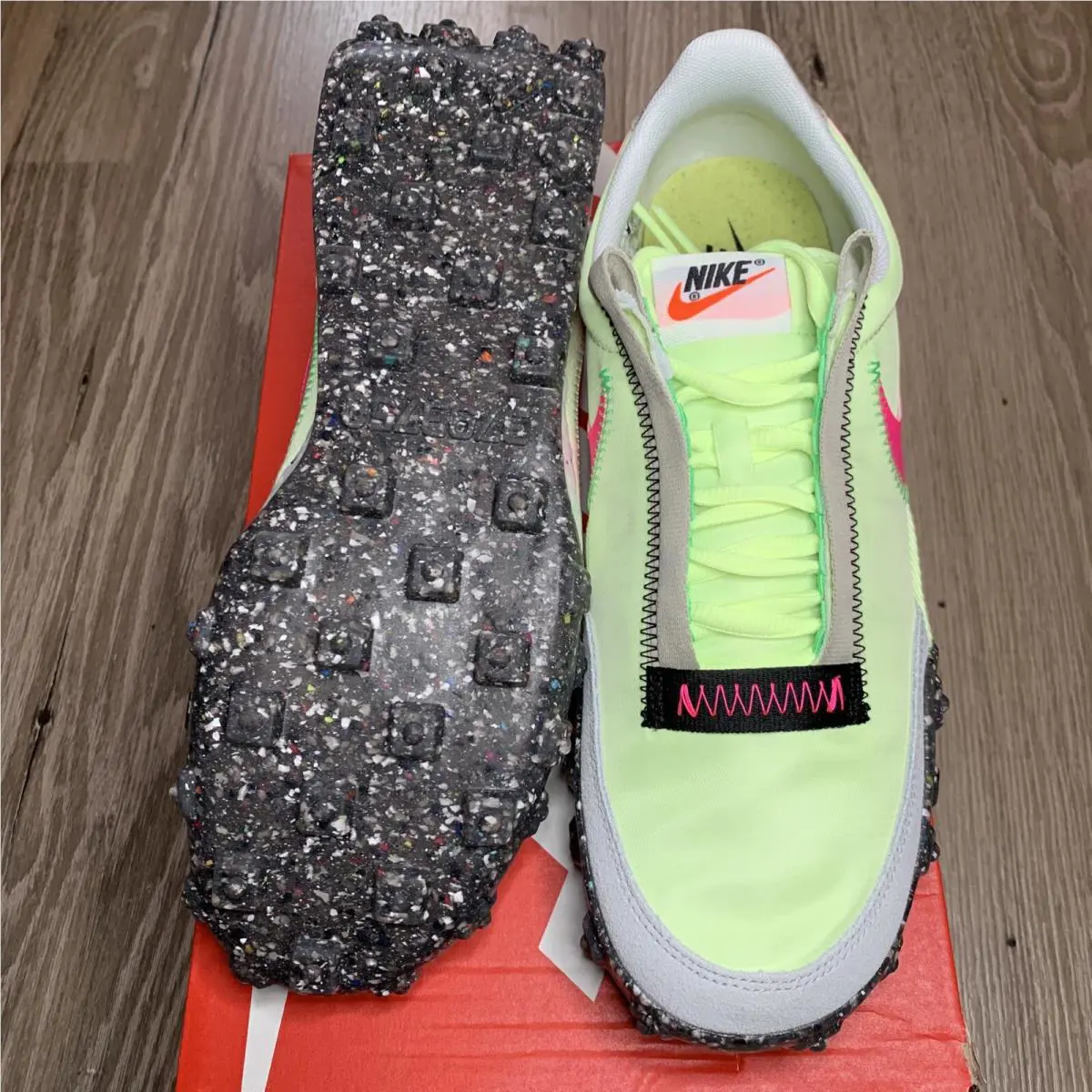 Nike shoes - Nike Waffle Racer - Waffle Racer - CT1983 700 - Volt 1
